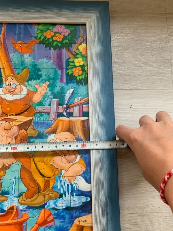 Cuadro Puzzle Blancanieves y los 7 Enanitos