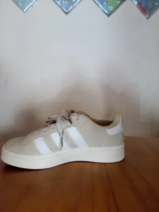 Adidas Bambas Mujer Talla 36 Beige