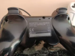 2 Mandos. DualShock 3 PS3 Sony negro +blanco