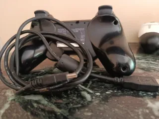 2 Mandos. DualShock 3 PS3 Sony negro +blanco