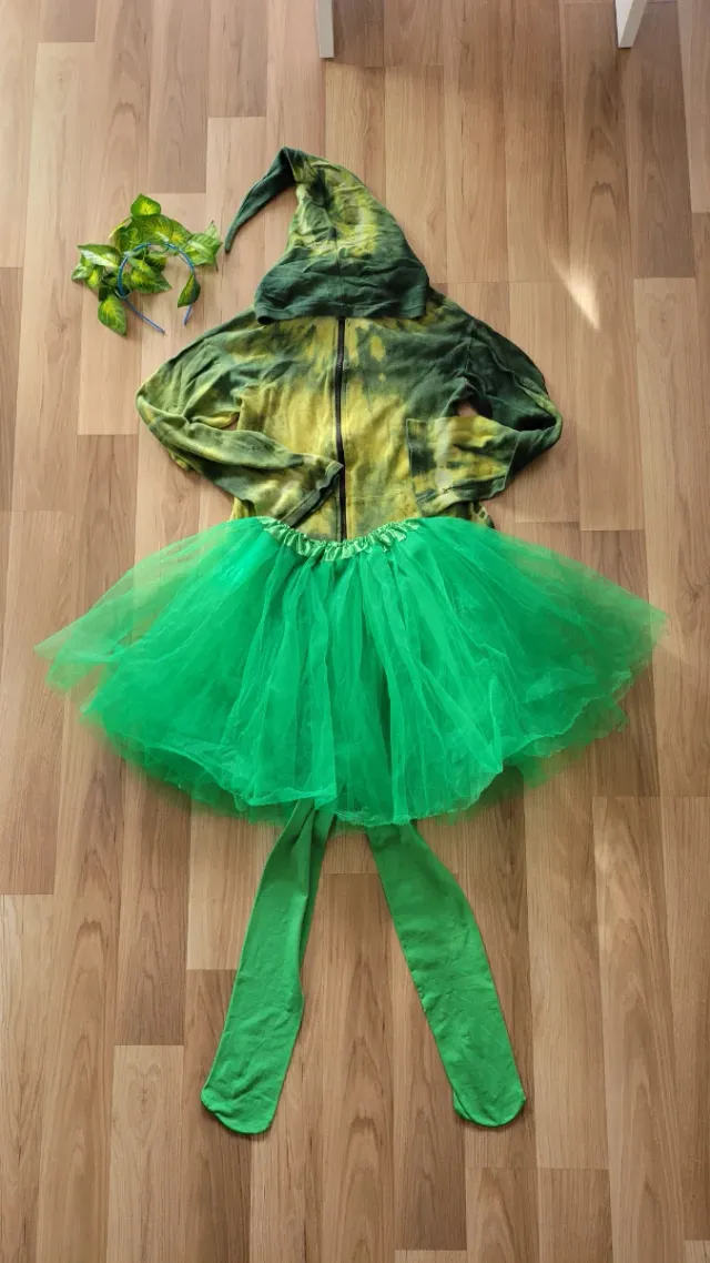Disfraz Duende Verde Talla XS