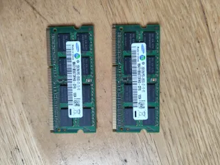 2x Samsung 2GB DDR3 RAM Módulos.