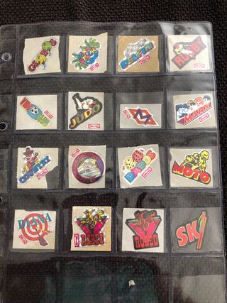 Cromos pegatinas Panrico Bollycao