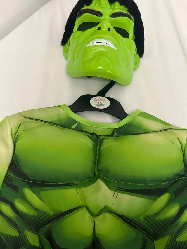 Disfraz Hulk Niño 5-6 Años