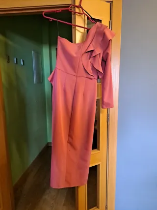 Vestido rosa para eventos