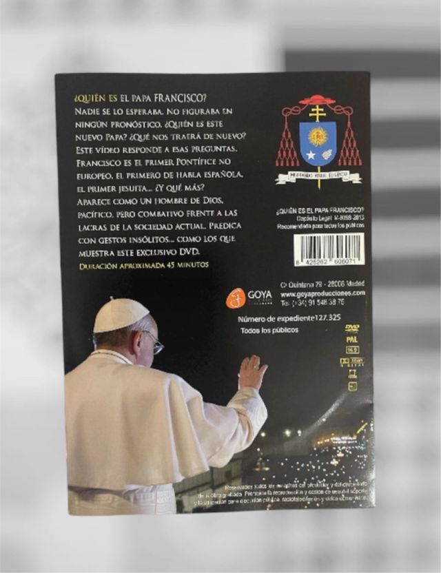 DVD Quién es el Papa Francisco