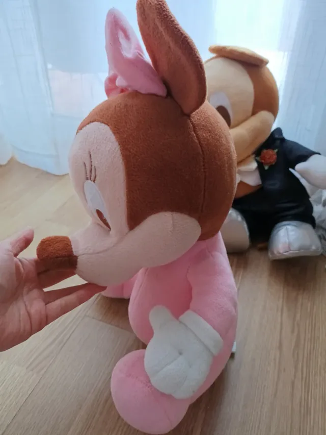 Peluches Mickey y Minnie de Boda