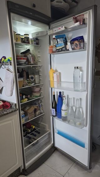 Nevera acero de 2 años