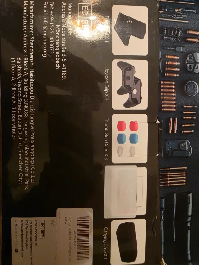 Nintendo Switch OLED Preto e Branco