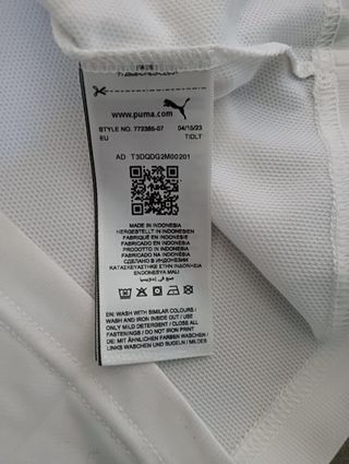 Camiseta Valencia entrenamiento