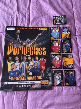 Álbum Panini World Class 2024 + 9 cromos