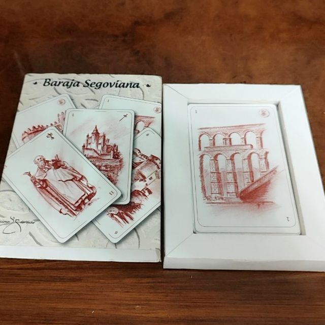 BARAJA de CARTAS Segovia y sus Monumentos