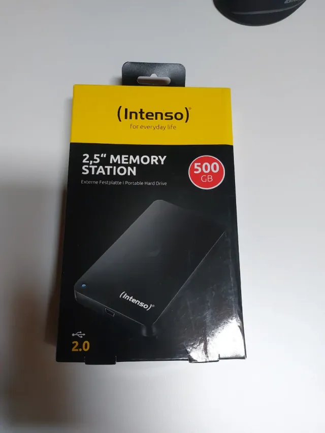 Hard Disk Esterno Intenso 500GB USB 2.0