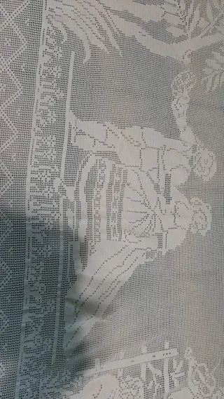 Coperta matrimoniale fatta a mano in cotone all' u