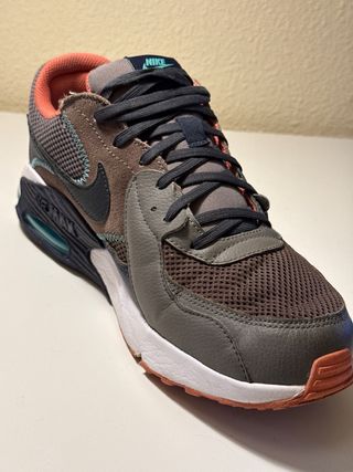 Zapatillas Nike Gris y Naranja