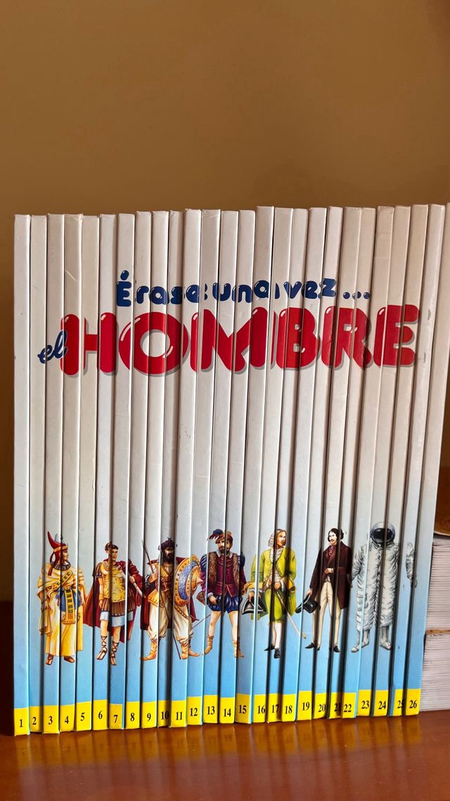 Colección Érase una vez el hombre 26 libros
