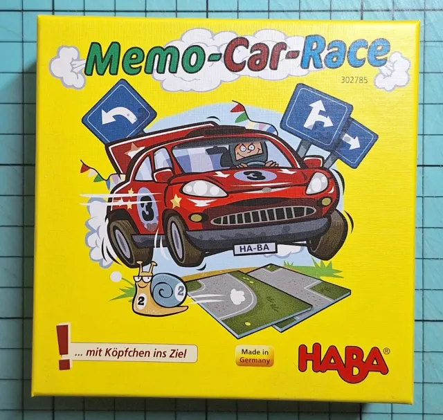 Juego de mesa Memo-Car-Race HABA