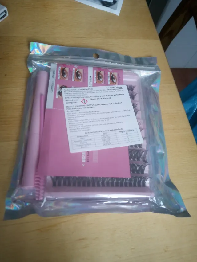 Pestañas postizas negras