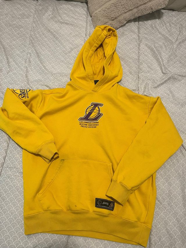 Sudadera Lakers Amarilla