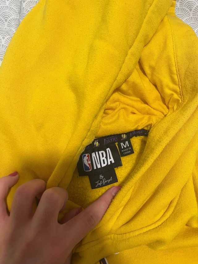 Sudadera Lakers Amarilla