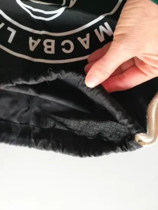 Mochila Macba Life Cuerdas Negra