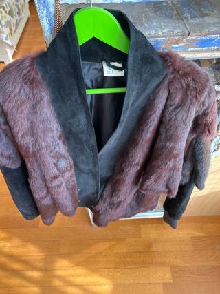 Cazadora Suede y Pelo