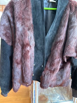 Cazadora Suede y Pelo