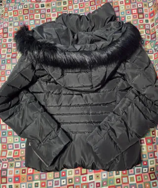 Chaqueta plumífera Mango con capucha