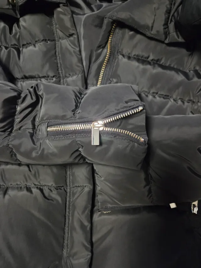 Chaqueta plumífera Mango con capucha