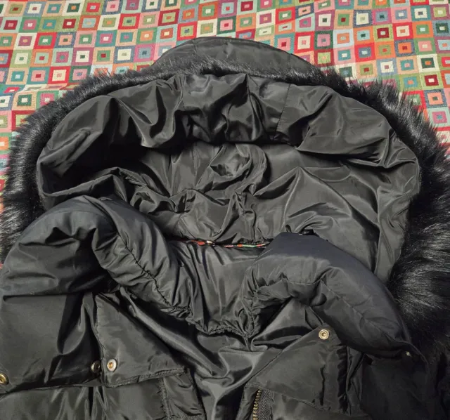 Chaqueta plumífera Mango con capucha