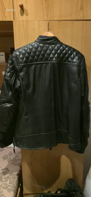 Chaqueta Moto Cuero Mujer