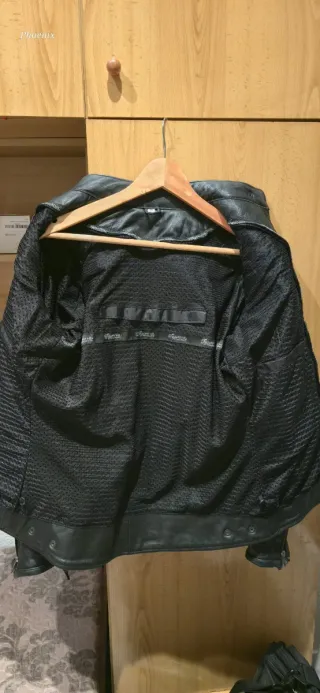 Chaqueta Moto Cuero Mujer