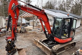 Miniexcavadora Kubota KX 057-4