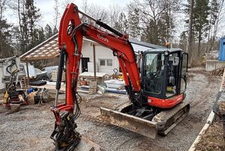 Miniexcavadora Kubota KX 057-4