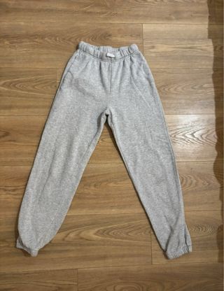 Pantalón chándal gris niña
