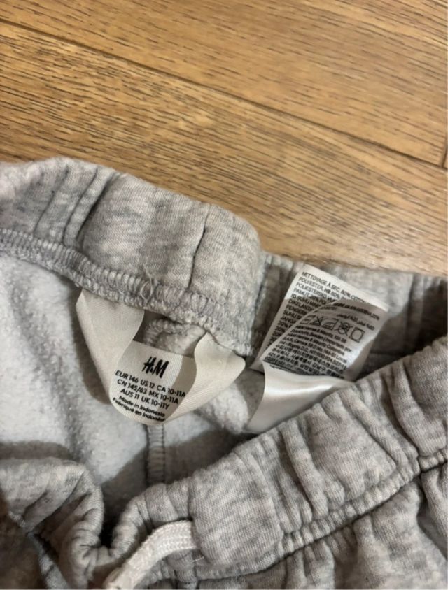 Pantalón chándal gris niña