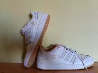 Adidas Forum Blancas Doradas Talla 44