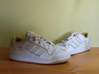 Adidas Forum Blancas Doradas Talla 44