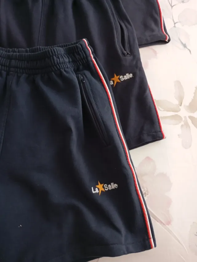 Lote 3 Pantalones Cortos Deporte La Salle Unixes