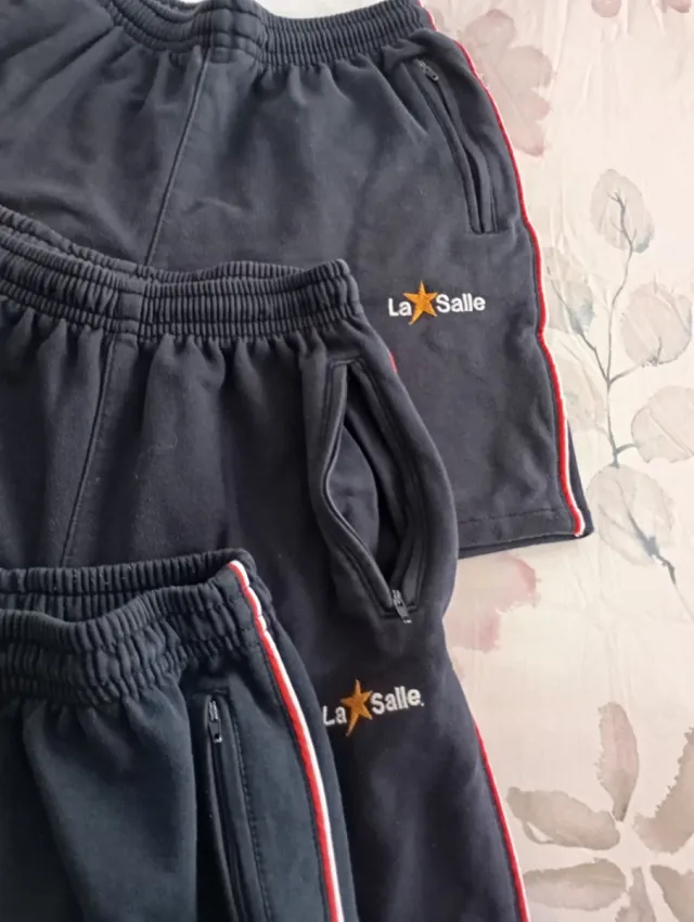 Lote 3 Pantalones Cortos Deporte La Salle Unixes