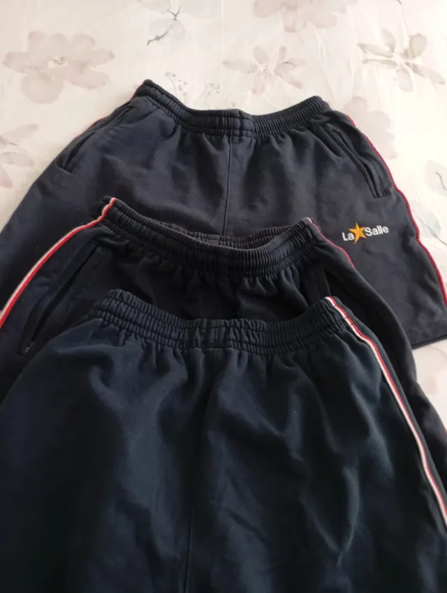 Lote 3 Pantalones Cortos Deporte La Salle Unixes