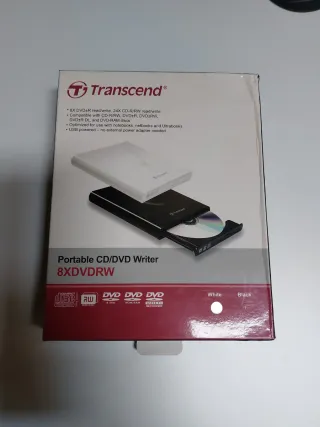 Transcend Masterizzatore CD/DVD Esterno 8X