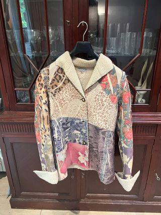 Chaqueta moderna patchwork vintage