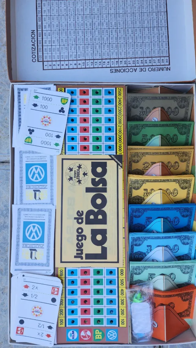 Juego de mesa La Bolsa Educa