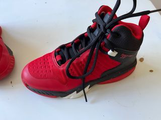 Zapatillas Baloncesto Niño Tarmak SS500H Rojo T33