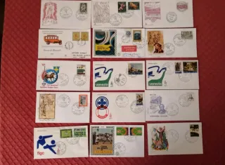 N.76 Buste giorno varie annate non complete