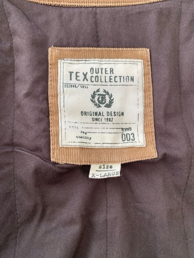 Chaqueta micropana marrón