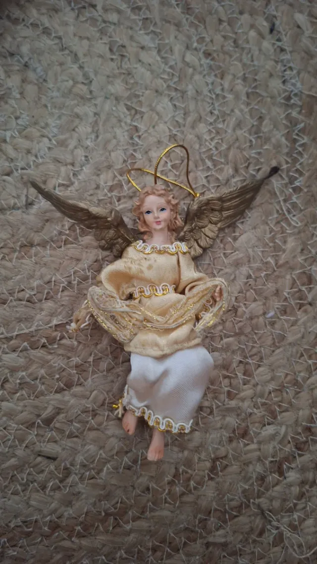 Angelo decorativo natalizio antico