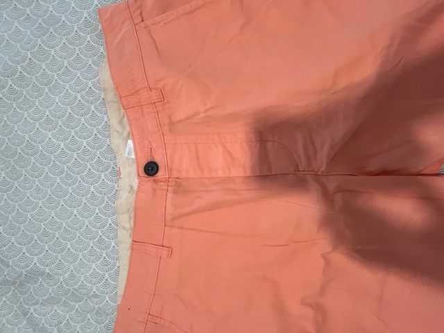 Bermudas H&M rosa/naranja
