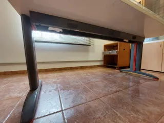 Mesa de trabajo despacho madera y metal